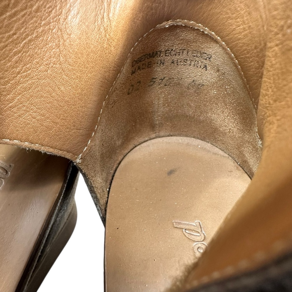 Paul Green Tammy Brushed Gold Suede Ankle Strap Wedge Sandal UK 5/US 7.5 - Picture 4 of 10